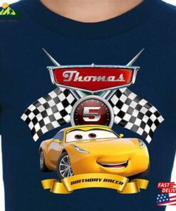 Cars 3 Cruz Ramirez Custom Birthday T-Shirt 2023 Design Unisex Classic Cars 3 Cruz Ramirez Custom Birthday T-Shirt 2023 Design Unisex Classic