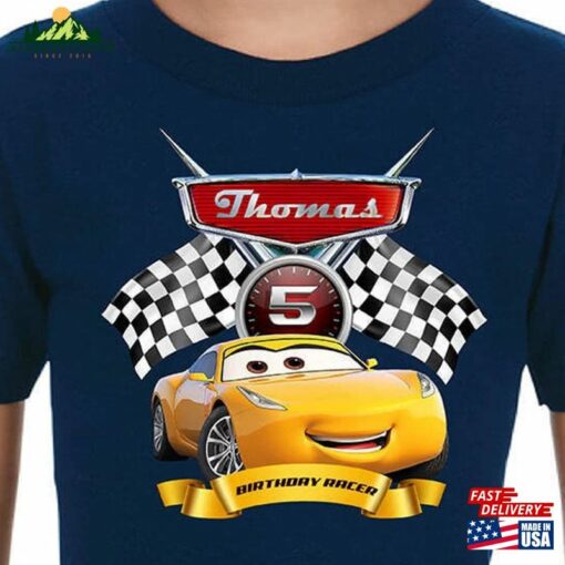 Cars 3 Cruz Ramirez Custom Birthday T-Shirt 2023 Design Unisex Classic