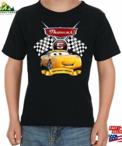 Cars 3 Cruz Ramirez Custom Birthday T-Shirt 2023 Design Unisex Classic Cars 3 Cruz Ramirez Custom Birthday T-Shirt 2023 Design Unisex Classic