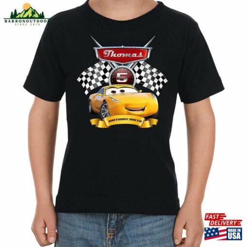 Cars 3 Cruz Ramirez Custom Birthday T-Shirt 2023 Design Unisex Classic