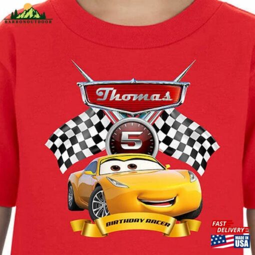 Cars 3 Cruz Ramirez Custom Birthday T-Shirt 2023 Design Unisex Classic