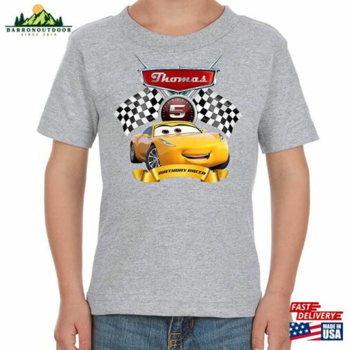 Cars 3 Cruz Ramirez Custom Birthday T-Shirt 2023 Design Unisex Classic