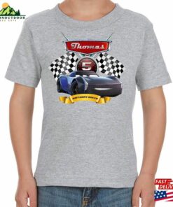 Cars 3 Jackson Storm Custom Birthday T-Shirt Classic 2 Cars 3 Jackson Storm Custom Birthday T Shirt Classic 3
