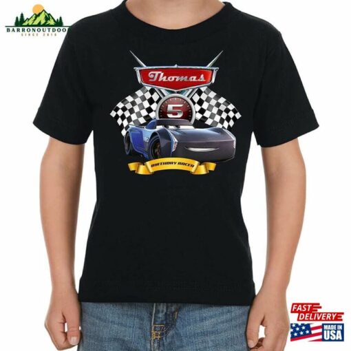 Cars 3 Jackson Storm Custom Birthday T-Shirt Classic