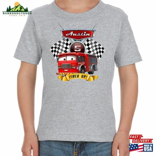 Cars 3 Tiny Lugsworth Fire Truck Shirt Classic Hoodie