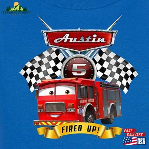 Cars 3 Tiny Lugsworth Fire Truck Shirt Classic Hoodie