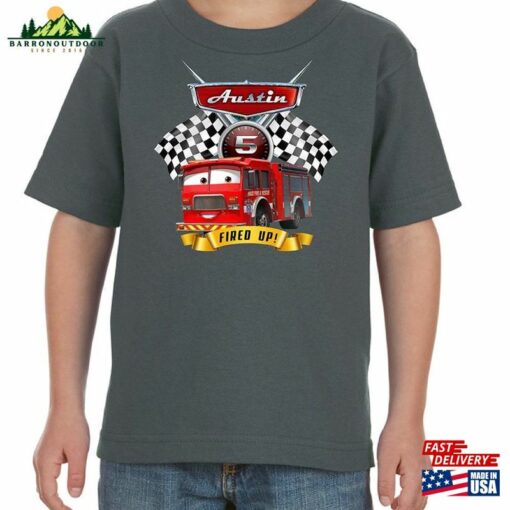 Cars 3 Tiny Lugsworth Fire Truck Shirt Classic Hoodie