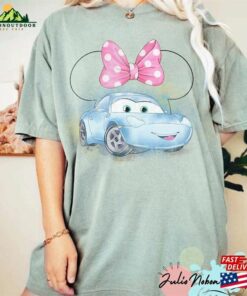 Cars Sally Shirt Disney Watercolor Comfort Colors Classic Hoodie 3