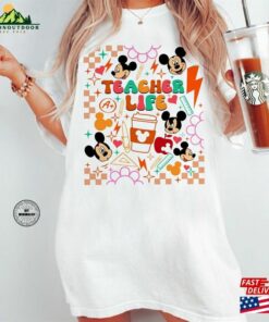 Cartoon Teacher Life Comfort Colors(r) Shirt Team Appreciation Gift Unisex T Shirt 3