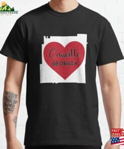 Cassville Georgia Heart In Outline Classic T-Shirt Unisex Cassville Georgia Heart In Outline Classic T-Shirt Unisex
