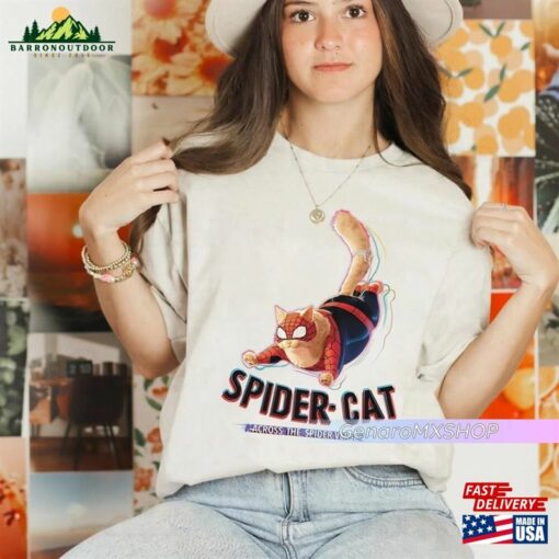 Cat Ver Spider Man Across The Verse Shirt Classic Sweatshirt