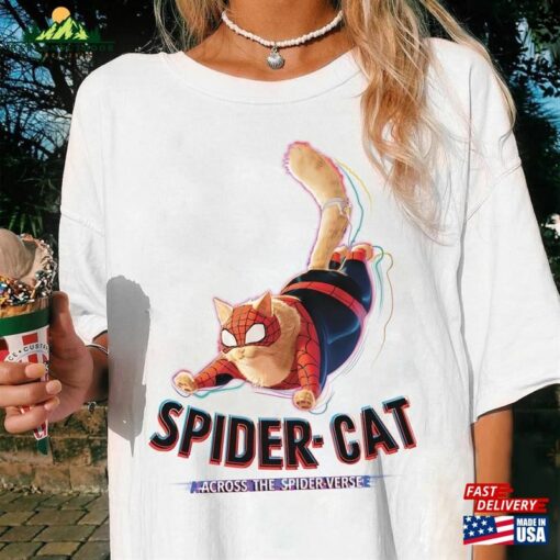 Cat Ver Spider Man Across The Verse Shirt Hoodie Classic