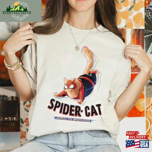 Cat Ver Spider Man Across The Verse Shirt Hoodie T-Shirt