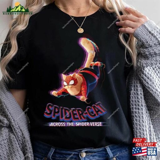 Cat Ver Spider Man Across The Verse Shirt Sweatshirt T-Shirt