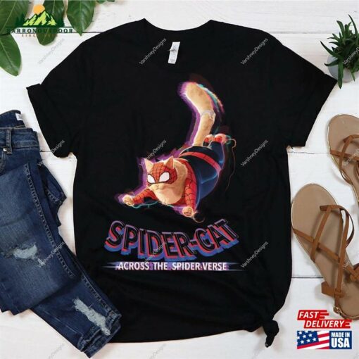 Cat Ver Spider Man Across The Verse Shirt Sweatshirt T-Shirt