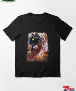 Cat With American Eagle T-Shirt Hoodie Sweatshirt Cat With American Eagle T-Shirt Hoodie Sweatshirt