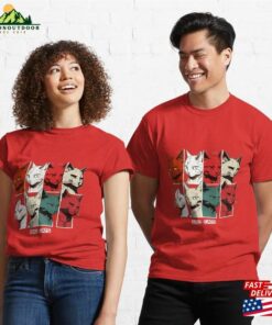 Cats Comic Colorful (2) Bad Classic T-Shirt Unisex Cats Comic Colorful (2) Bad Classic T-Shirt Unisex