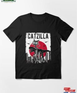 Catzilla Funny Retro Cat Kitten Riding T Rex Lovers Clothing T-Shirt Essential Hoodie Unisex Catzilla Funny Retro Cat Kitten Riding T Rex Lovers Clothing T-Shirt Essential Hoodie Unisex