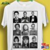 Celebrities Mugshot Rock Stars Music Gift Funny Tee Style Unisex Gamer Cult Movie T-Shirt Sweatshirt