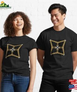 Chains Muted Gold Design Classic T-Shirt Hoodie Chains Muted Gold Design Classic T-Shirt Hoodie
