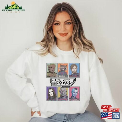 Character Boxes Guardians Of The Galaxy Volume 3 T-Shirt Marvel Superhero Shirt Merch Hoodie