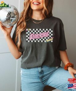 Checkered Pink 90S Dancer Tee Shirt Colorful Dance Team Squad T-Shirt Hoodie Checkered Pink 90S Dancer Tee Shirt Colorful Dance Team Squad T-Shirt Hoodie