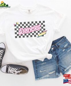 Checkered Pink 90S Dancer Tee Shirt Colorful Dance Team Squad T-Shirt Hoodie Checkered Pink 90S Dancer Tee Shirt Colorful Dance Team Squad T-Shirt Hoodie