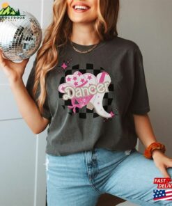 Checkered Pink 90S Western Dancer Tee Shirt Colorful Dance Team Squad Classic Hoodie Checkered Pink 90S Western Dancer Tee Shirt Colorful Dance Team Squad Classic Hoodie