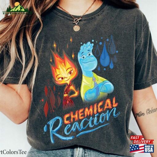 Chemical Reaction Ember Wade Shirt Elemental 2023 Classic Unisex