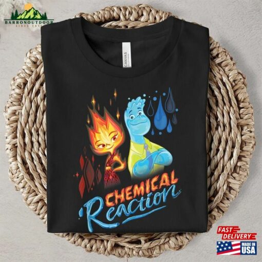 Chemical Reaction Ember Wade Shirt Elemental 2023 Classic Unisex