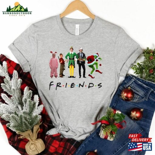 Christmas Friends Shirt Ugly Sweatshirt Classic