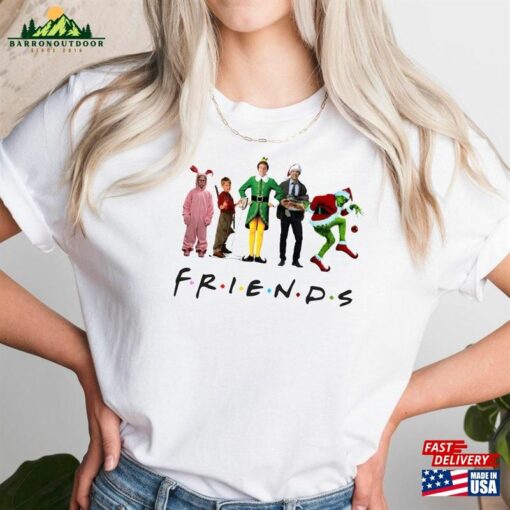 Christmas Friends Shirt Ugly Sweatshirt Classic