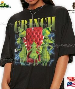 Christmas Grinch Sweatshirt Face Shirt Day Program Classic T-Shirt Christmas Grinch Sweatshirt Face Shirt Day Program Classic T-Shirt