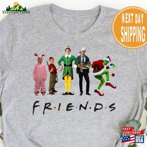 Christmas Movie Watching Shirt Friends Unisex Sweatshirt