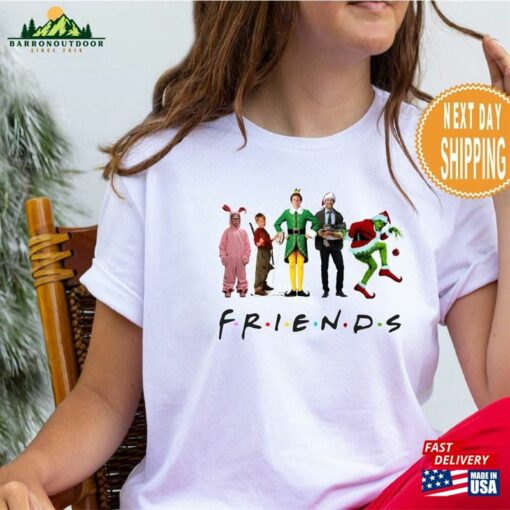 Christmas Movie Watching Shirt Friends Unisex Sweatshirt