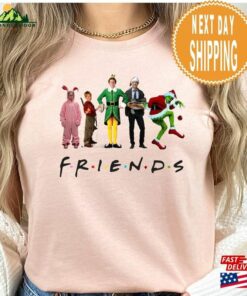 Christmas Movie Watching Shirt Friends Unisex Sweatshirt 3