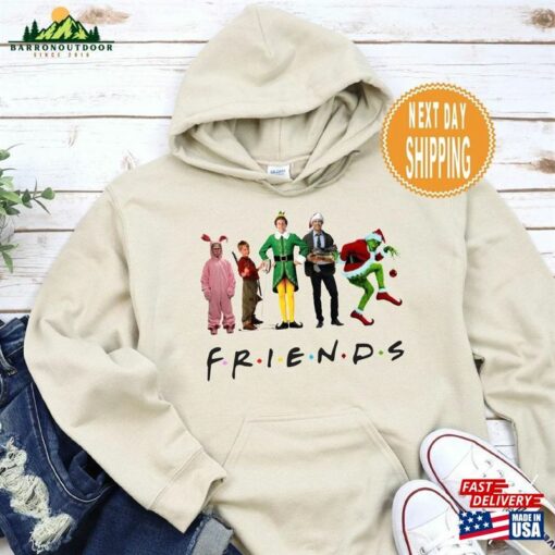 Christmas Movie Watching Shirt Friends Unisex Sweatshirt