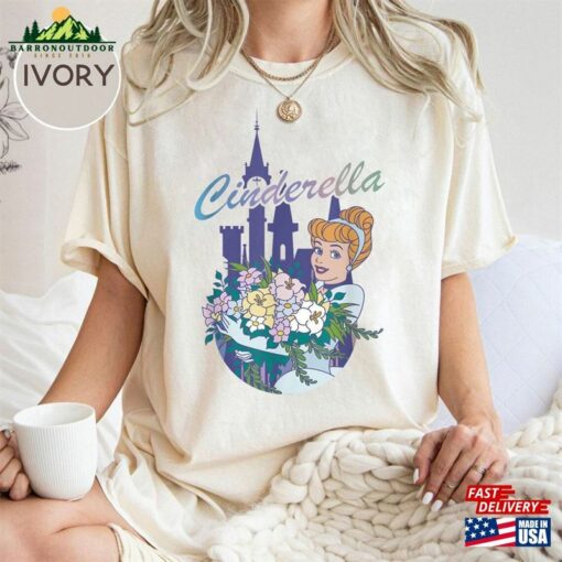 Cinderella Princess Comfort Shirt Castle Walt Disney Hoodie Classic