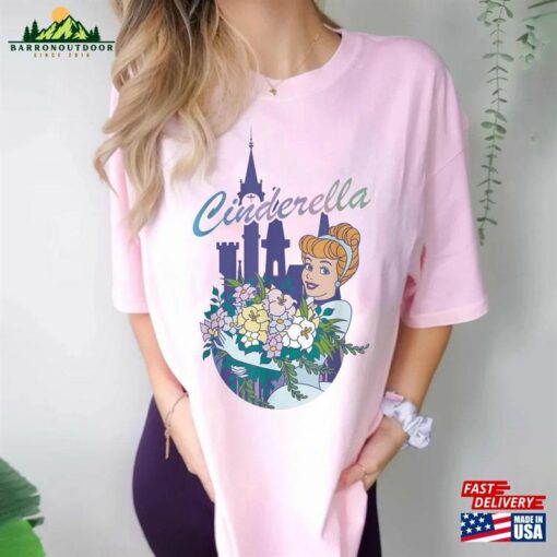 Cinderella Princess Comfort Shirt Castle Walt Disney Hoodie Classic