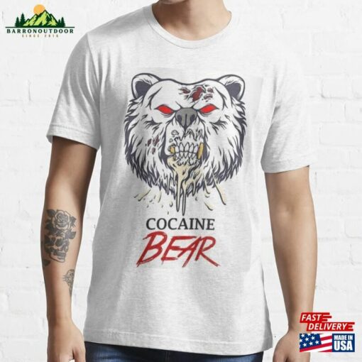 Cocaine Bear Essential T-Shirt Hoodie