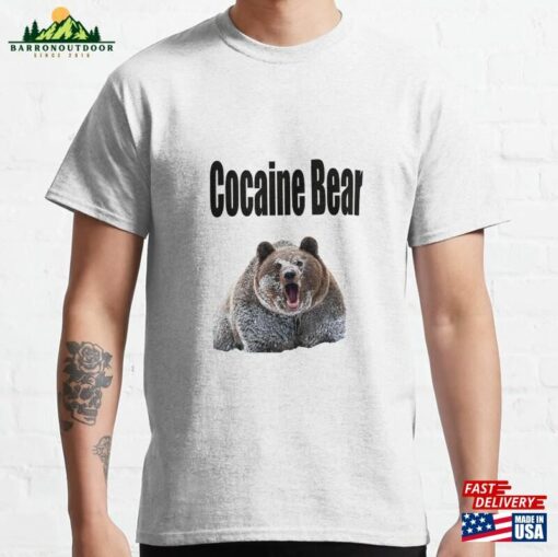 Cocaine Bear Vintage T Shirt Classic T-Shirt Hoodie