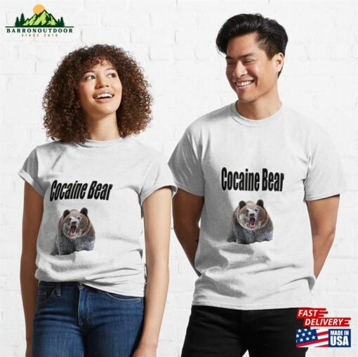 Cocaine Bear Vintage T Shirt Classic T-Shirt Hoodie