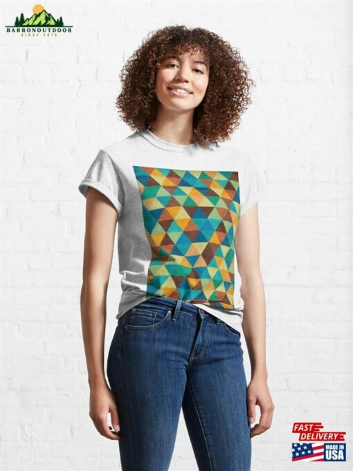 Colored Triangles Classic T-Shirt Sweatshirt