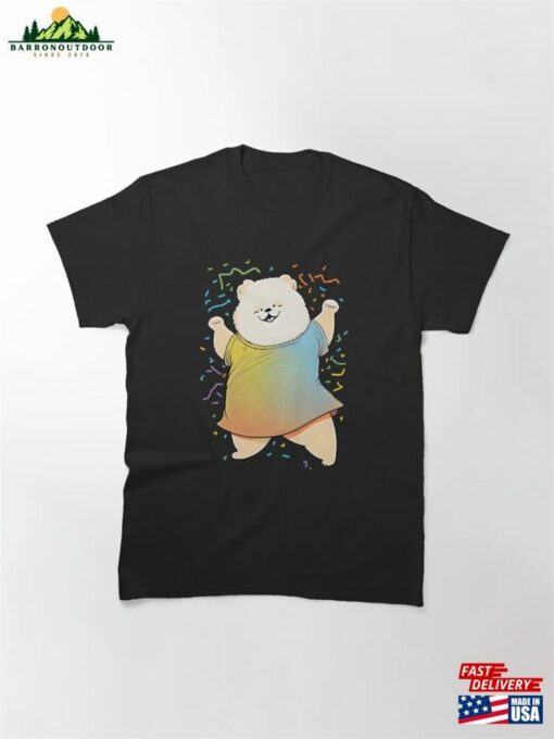 Colorful Kawaii Dancing Chow Classic T-Shirt Sweatshirt Hoodie