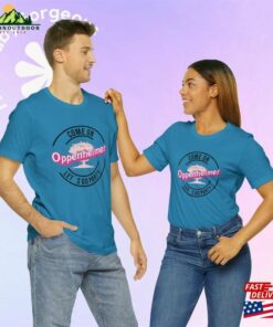 Come On Barbenheimer Let’s Go Party Soft Unisex Jersey Short Sleeve Tee Shirt Bomb Oppenheimer Movie I Am Become Death Destroyer Of Worlds Sweatshirt