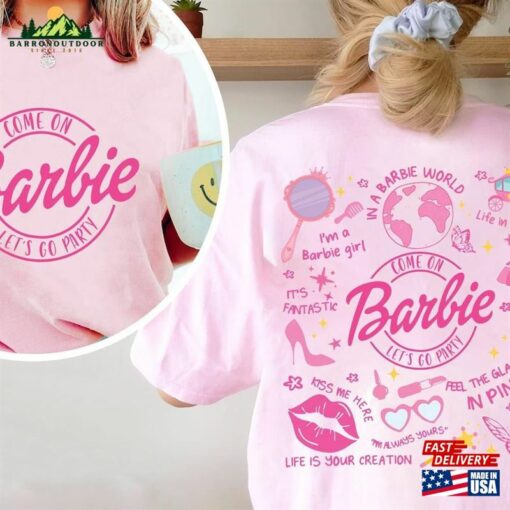 Come On Let’s Go Party Shirt Barbie Movie 2023 T-Shirt Classic