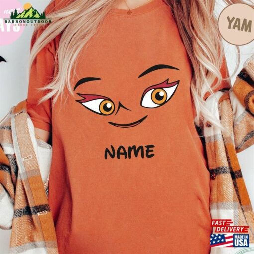 Comfort Color Disney Elemental Faces 4 Piece Set Shirt Ember Wade Elemenal Personalized T-Shirt Hoodie