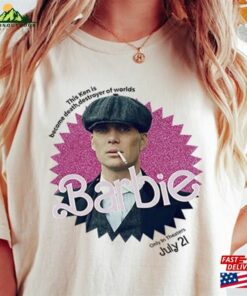 Comfort Color Oppenheimer Shirt Barbenheimer Barbie Heart Fan T-Shirt Unisex