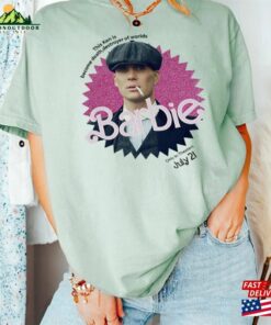 Comfort Color Oppenheimer Shirt Barbenheimer Barbie Heart Fan T-Shirt Unisex