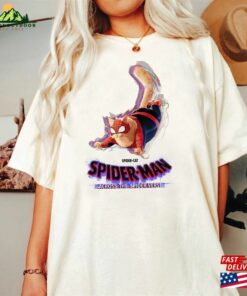 Comfort Color Spiderman Across The Spider Verse Shirt Vintage Cat T-Shirt Hoodie